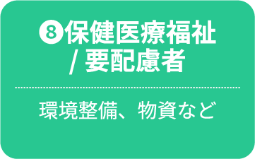 保健医療福祉
							/要配慮者